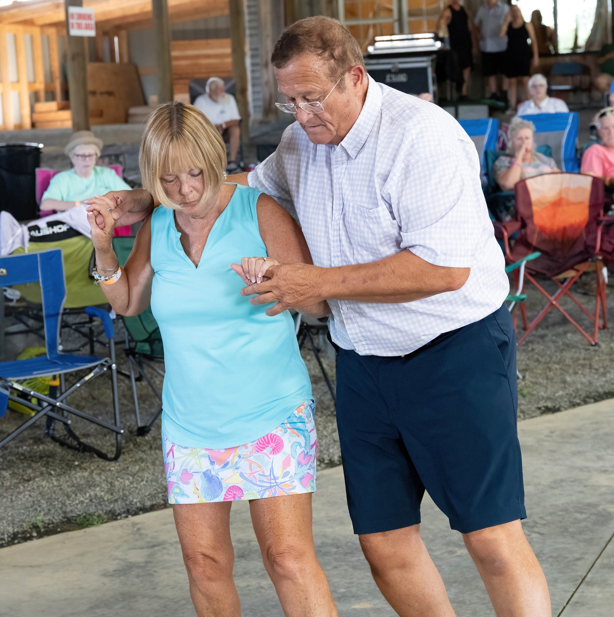 Couple dancing at Summerfest